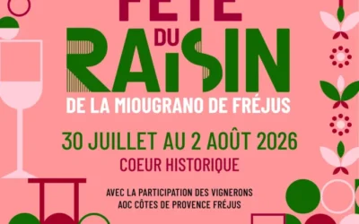 Fête du raisin Fréjus : traditions provençales